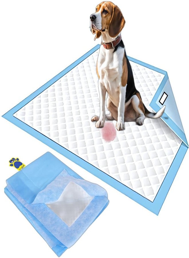 A+a Pets فوط تدريب الكلاب فائقة الامتصاص من A+a Pets، عبوة من 50 فوطة، تصميم سريع الجفاف مانع للتسرب، فوط تدريب للكلاب الصغيرة والجراء، حصيرة تدريب للكلاب (45*60/م) - Image 1